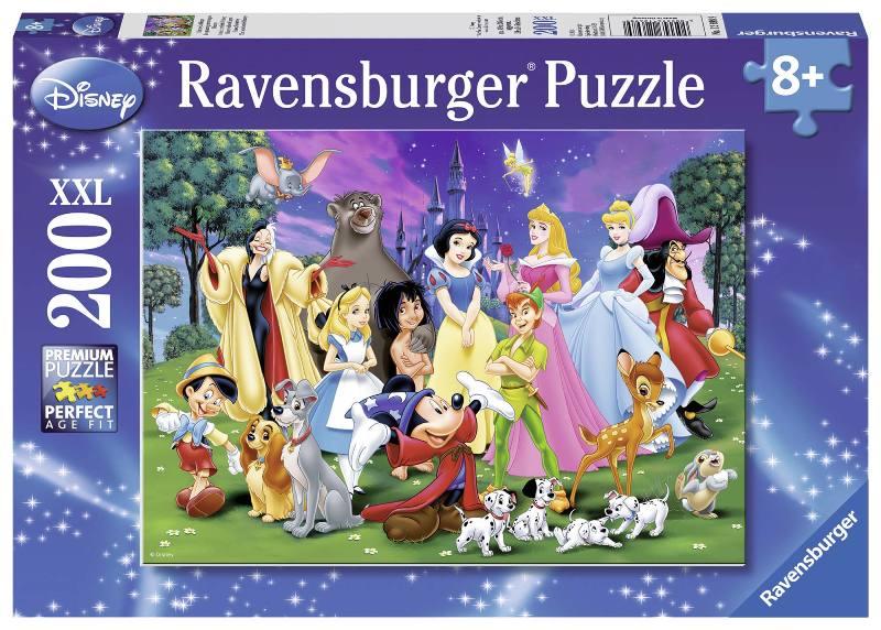 Puzzle 200 pz Amici di Disney ravensburger