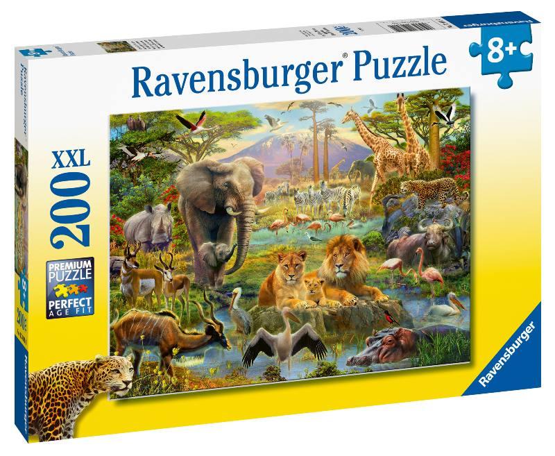 Puzzle 200 PZ XXL Animali della savana ravensburger