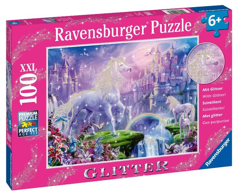 Puzzle 100 PZ XXL Regno unicorno ravensburger