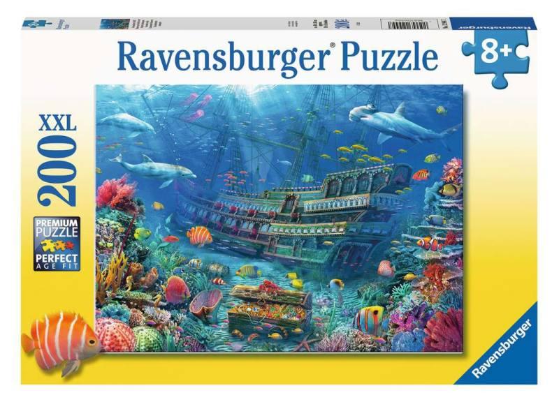 Puzzle 200 PZ XXL Scoperta subacquea ravensburger