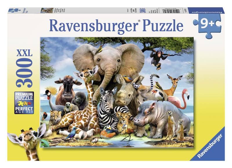 Puzzle 300 pz Cuccioli d'Africa ravensburger