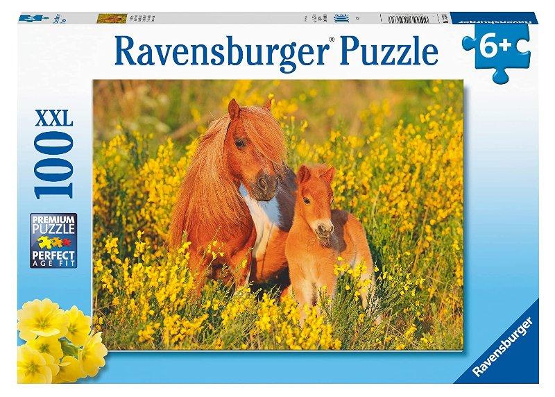 Puzzle 100 pz Pony Shetland ravensburger