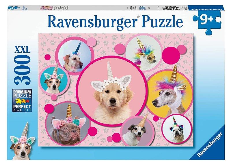 Puzzle 300 pz Cagnolini unicorno ravensburger