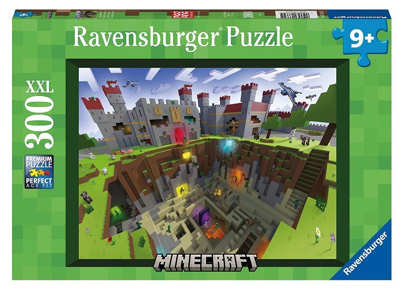 Puzzle 300 pz Minecraft ravensburger