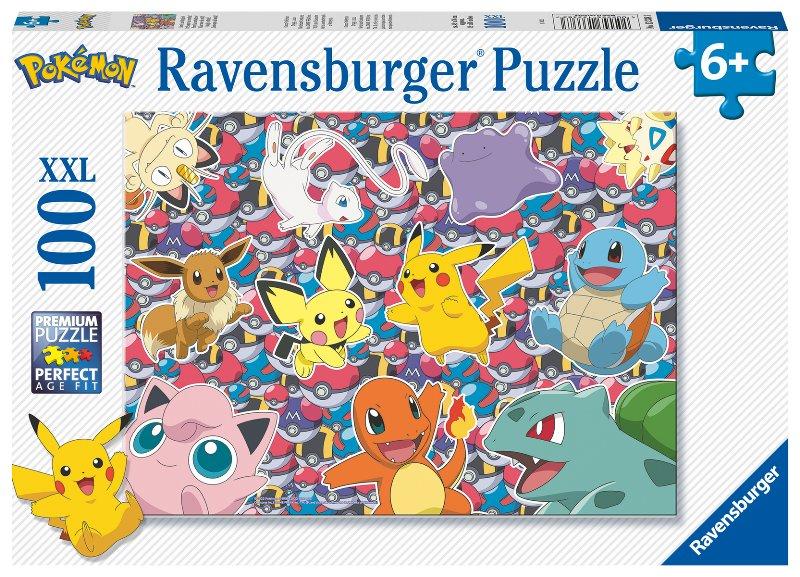 Puzzle 100 PZ XXL Pokemon ravensburger