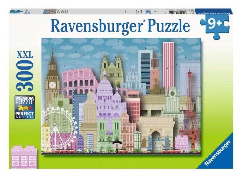 Puzzle 300 pz Europa colorata ravensburger