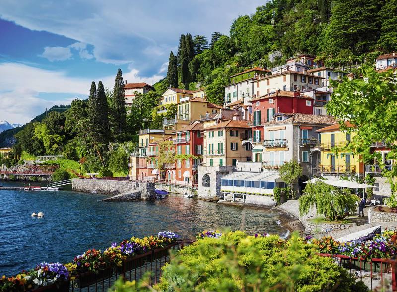 Puzzle 500 pz Lago di Como, Italia ravensburger