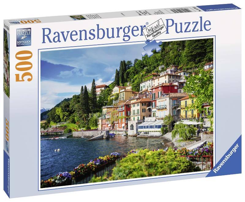 Puzzle 500 pz Lago di Como, Italia ravensburger