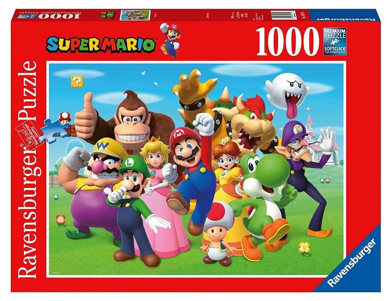 Puzzle 1000 pz Super Mario ravensburger