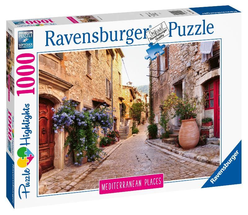 Puzzle 1000 pz Mediterranean France ravensburger