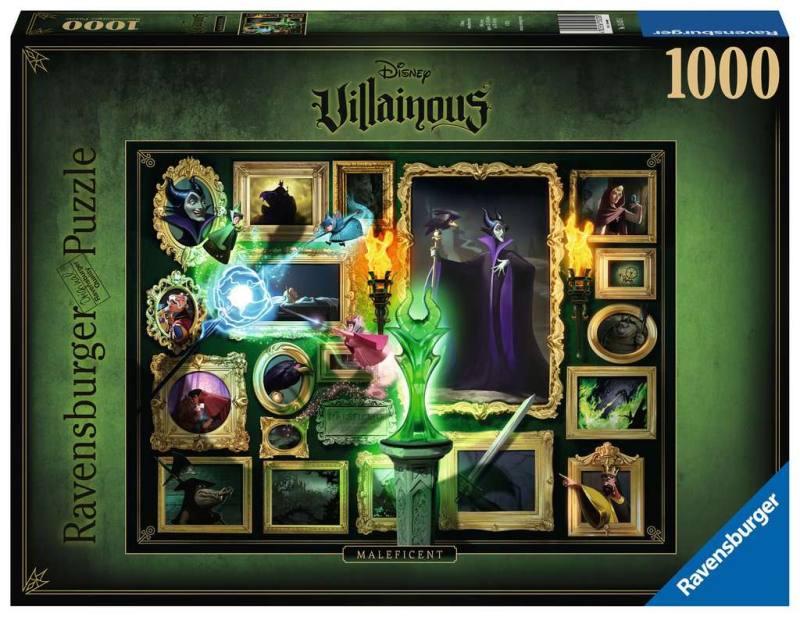 Puzzle 1000 pz Villainous: Malificent ravensburger