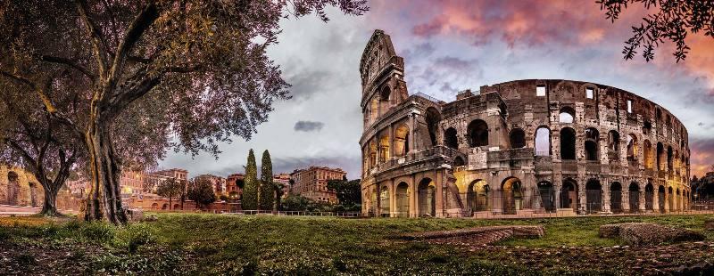 Puzzle 1000 pz Colosseo al tramonto ravensburger