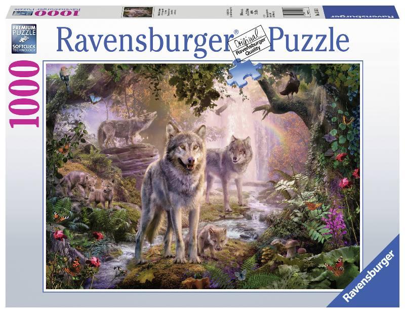 Puzzle 1000 pz Lupi d'estate ravensburger