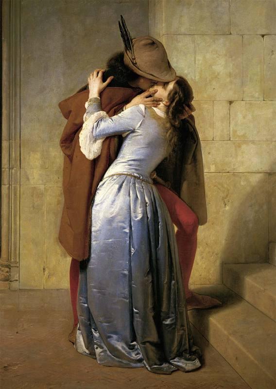 Puzzle 1000 pz Hayez: Il bacio ravensburger