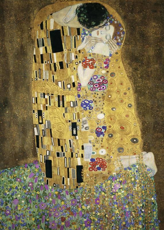 Puzzle 1000 pz Klimt: Il bacio ravensburger