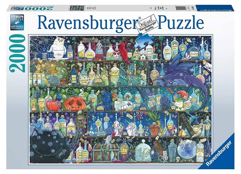 Puzzle 2000 pz Veleni e pozioni ravensburger