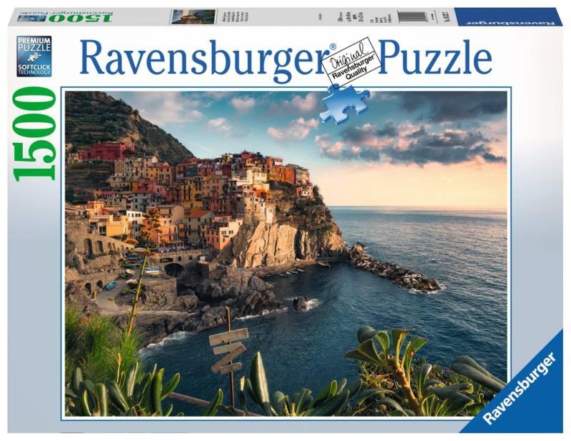 Puzzle 1500 pz Vista delle Cinque Terre ravensburger