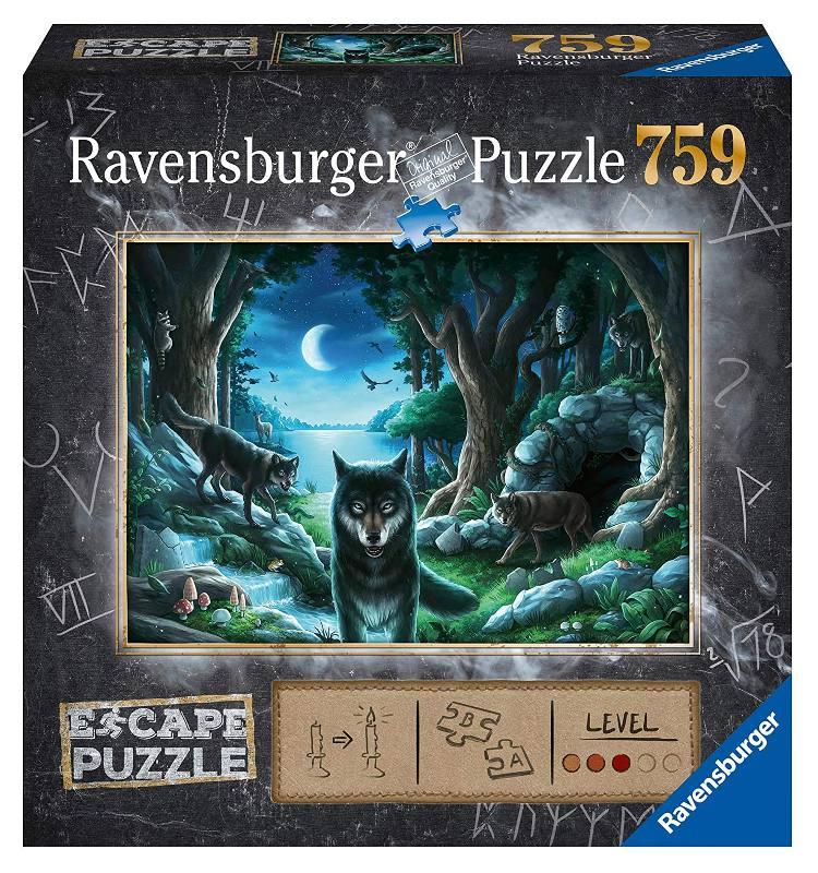 Puzzle 759 PZ - Escape the puzzle Il branco di lupi ravensburger
