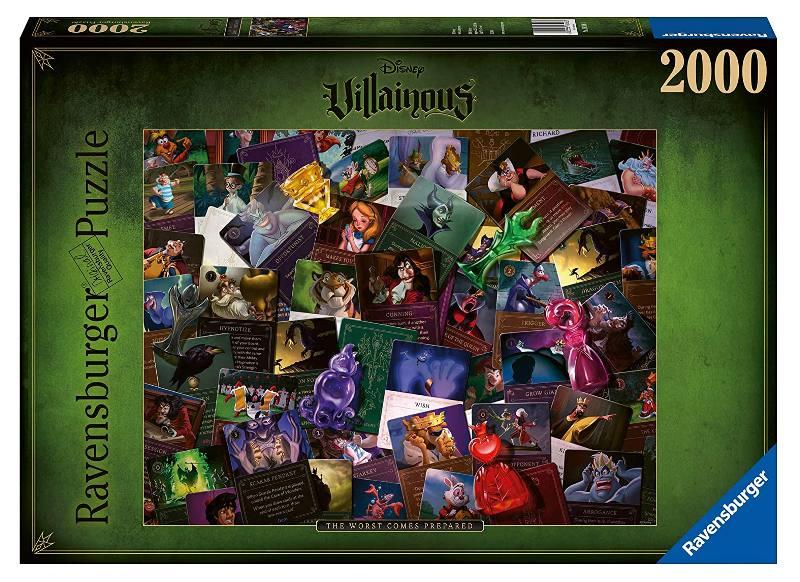 Puzzle 2000 pz Villainous ravensburger