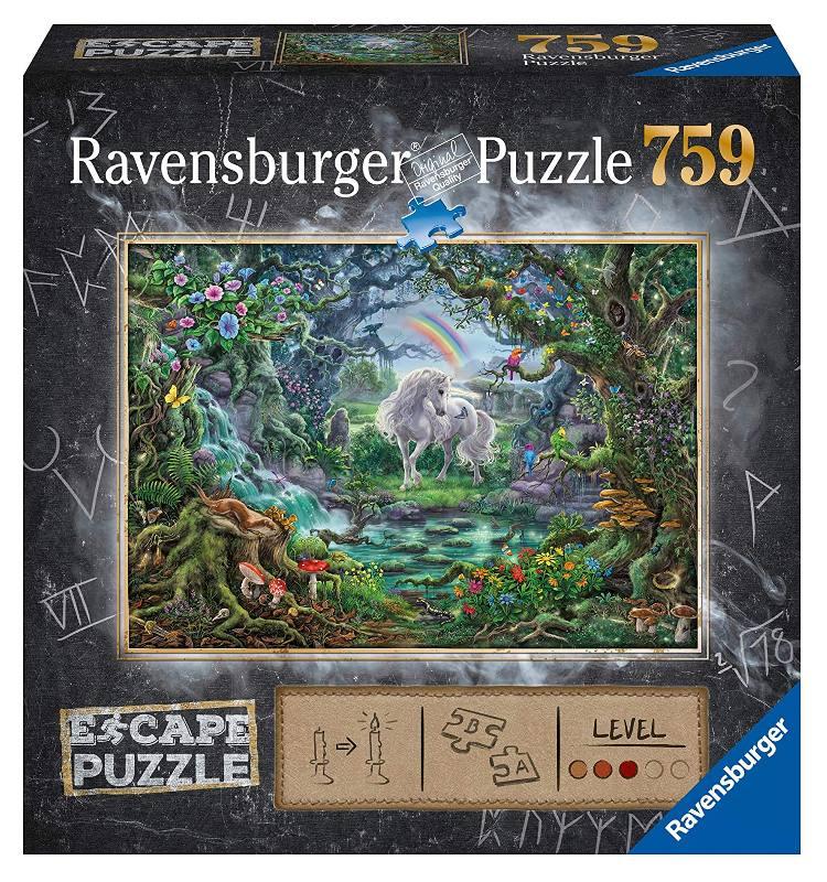 Puzzle 759 pz Escape Unicorno ravensburger