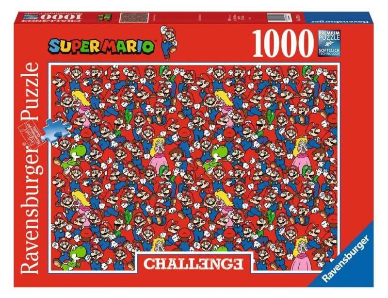 Puzzle 1000 pz Super Mario Challenge ravensburger