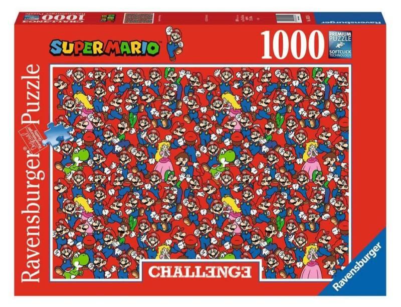 Puzzle 1000 pz Super Mario Challenge ravensburger