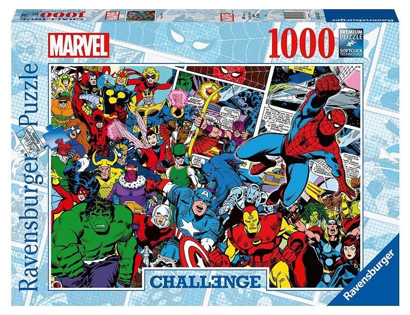 Puzzle 1000 pz Marvel Challenge ravensburger