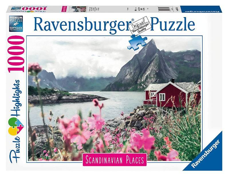 Puzzle 1000 pz Lofoten, Norvegia ravensburger