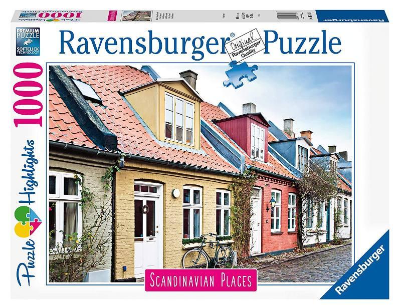 Puzzle 1000 pz Aarhus, Danimarca ravensburger