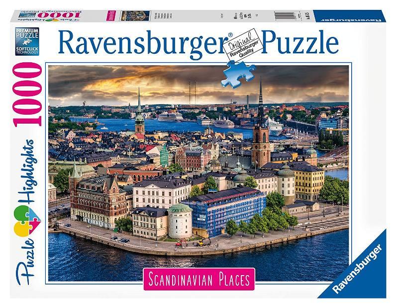 Puzzle 1000 pz Stoccolma, Svezia ravensburger