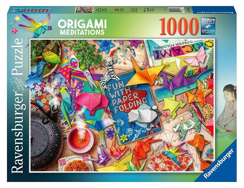 Puzzle 1000 pz Meditazione e origami ravensburger