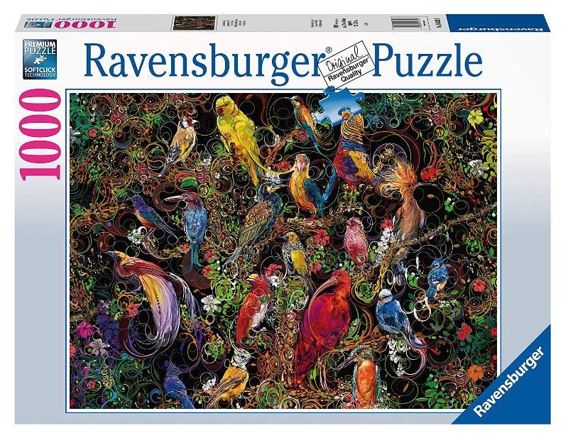 Puzzle 1000 pz Uccelli d'arte ravensburger