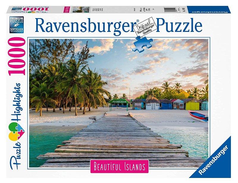 Puzzle 1000 pz Isola Caraibica ravensburger