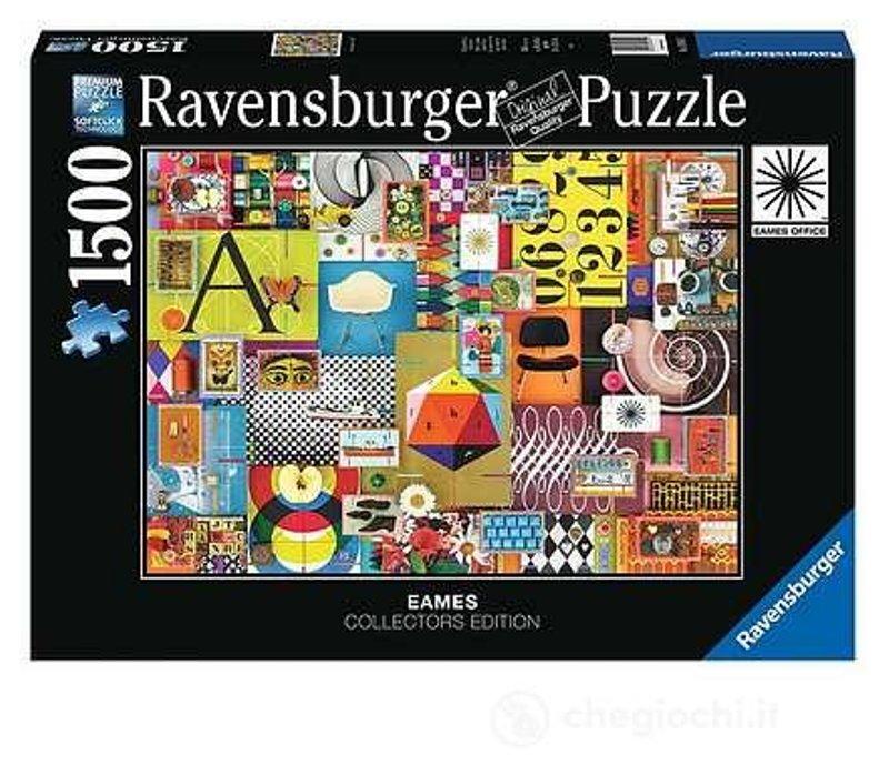 Puzzle 1500 pz Eames House of Cards ravensburger