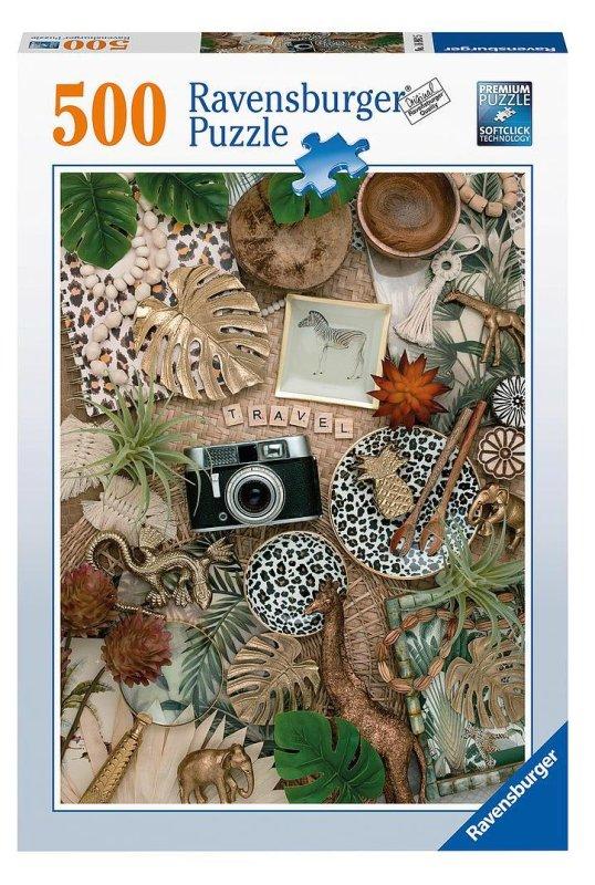 Puzzle 500 pz Still life exotic ravensburger