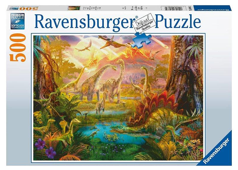 Puzzle 500 pz La terra dei dinosauri ravensburger