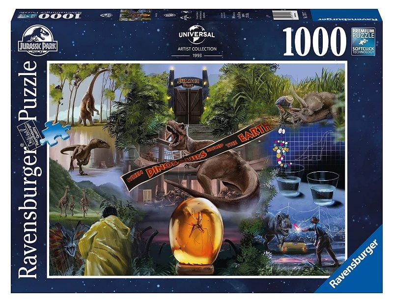 Puzzle 1000 pz Jurassic Park ravensburger