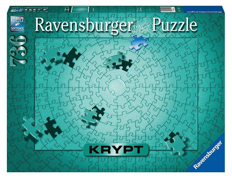 Krypt puzzle Krypt Metallic Mint 736 pezzi ravensburger