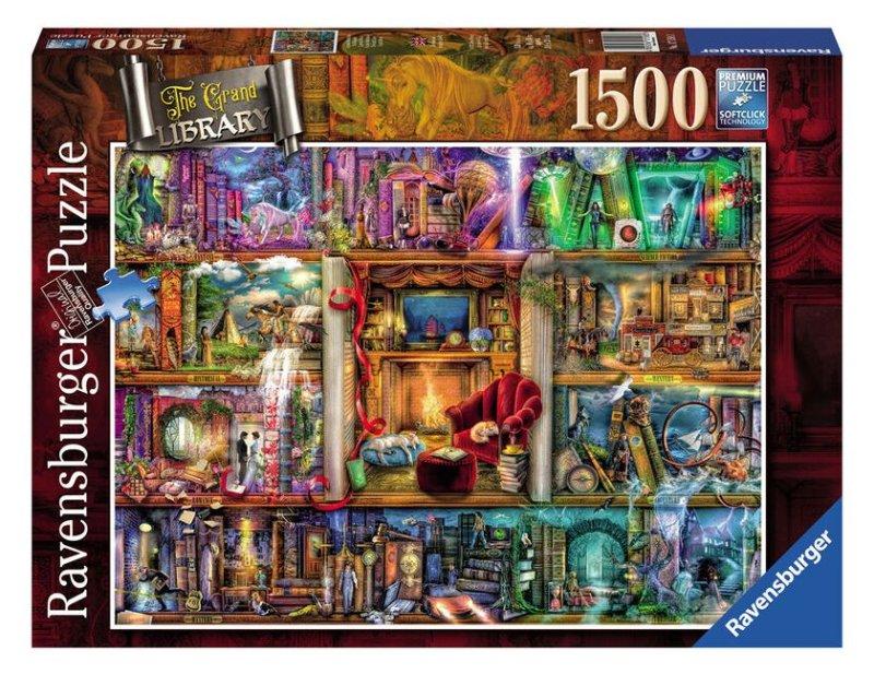 Puzzle 1500 pz La grande libreria ravensburger