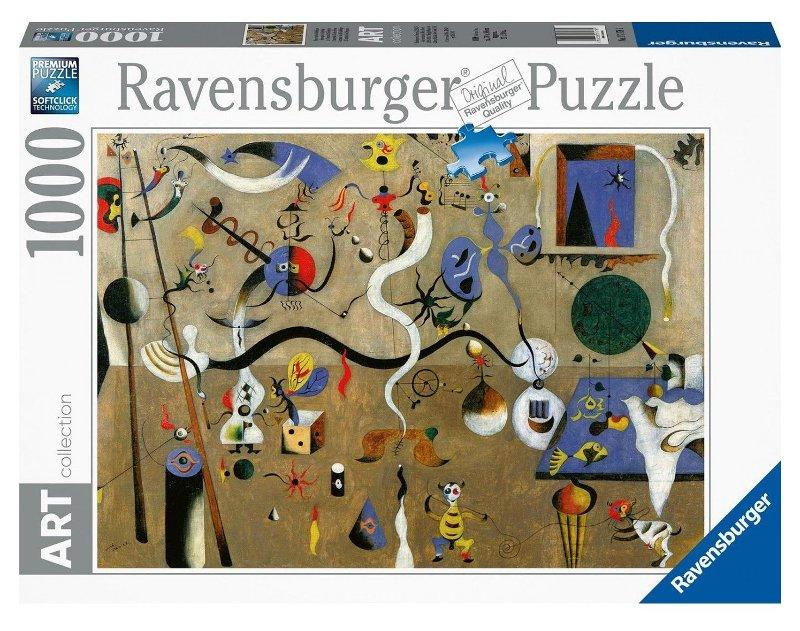 Puzzle 1000 pz Miro': Harlequin Carnival ravensburger