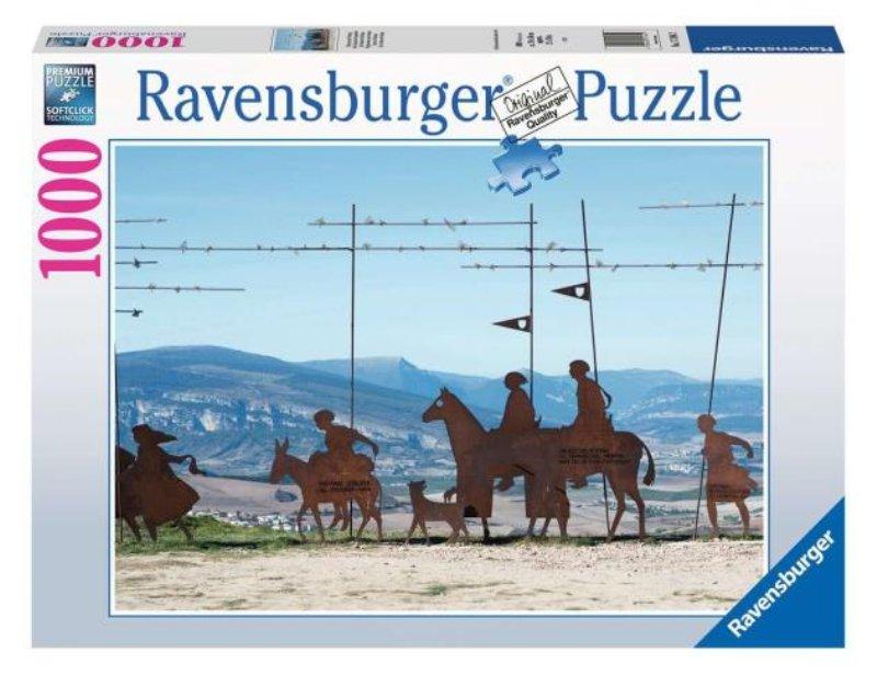 Puzzle 1000 pz Cammino di Santiago ravensburger