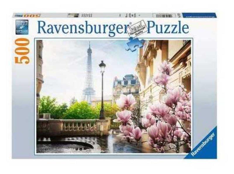 Puzzle 500 pz Primavera a Parigi ravensburger