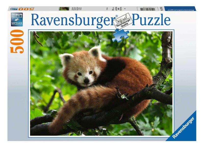 Puzzle 500 pz Panda rosso ravensburger