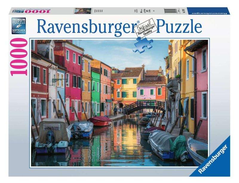 Puzzle 1000 pz Burano, Italia ravensburger