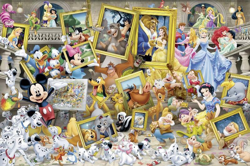 Puzzle 5000 PZ Micky l'artista ravensburger