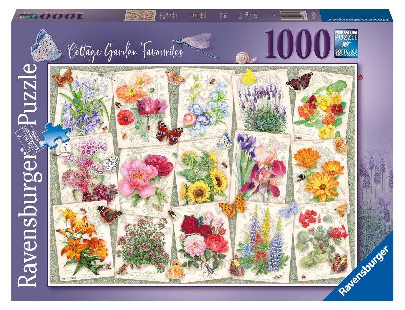 Puzzle 1000 pz Collezione di fiori ravensburger