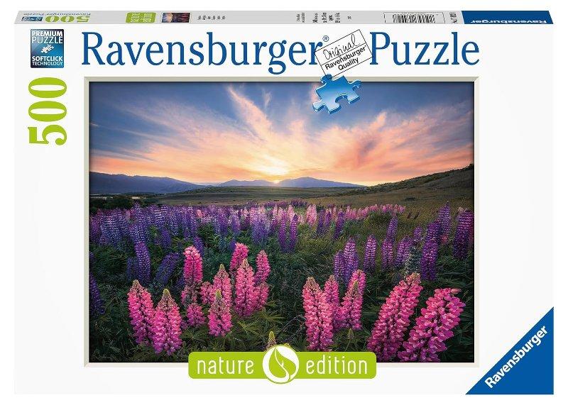 Puzzle 500 pz Lupini Nature Edition ravensburger