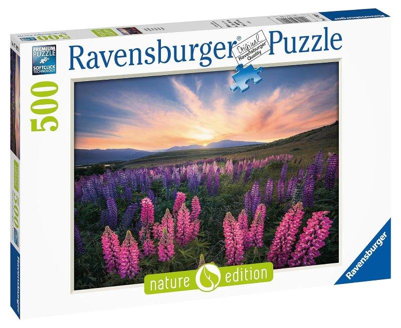 Puzzle 500 pz Lupini Nature Edition ravensburger