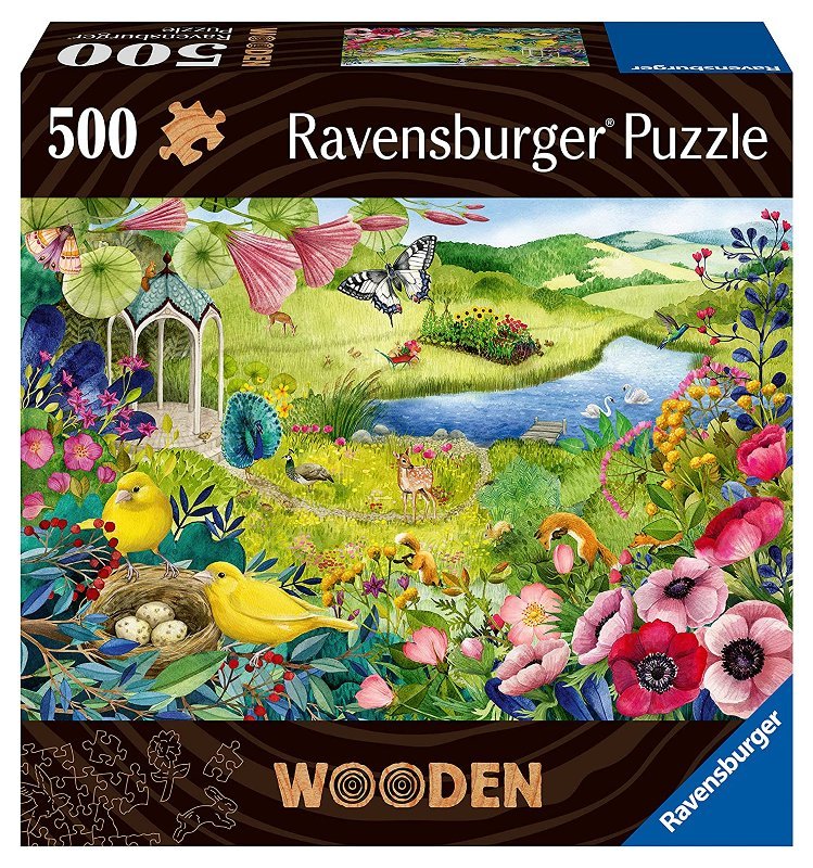 Puzzle di legno Garden 500 pz ravensburger