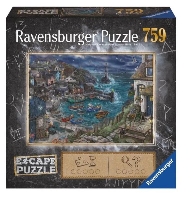 Puzzle 759 PZ - Escape the puzzle Il faro solitario ravensburger